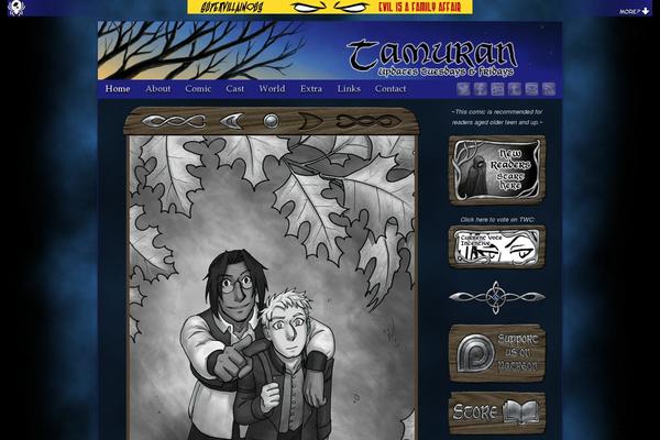 Site using Webcomic plugin