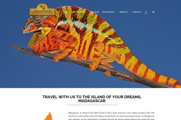 Altair theme site design template sample