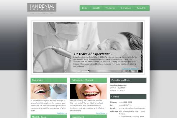 Medify theme site design template sample