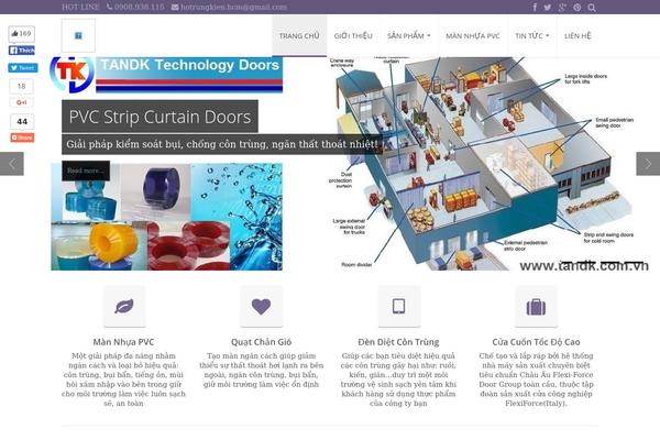 Fade theme websites examples
