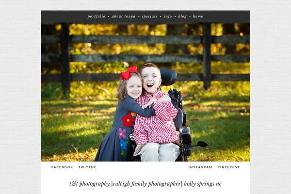 ProPhoto 7 theme site design template sample