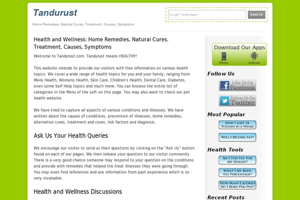 Ignite theme site design template sample