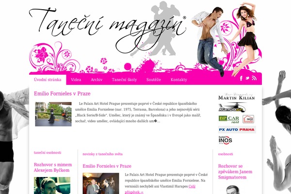 tanecnimagazin.cz site used Tm