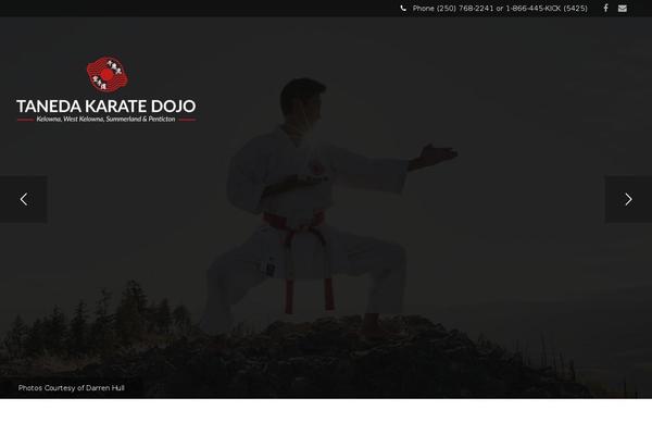 Impreza Child theme site design template sample