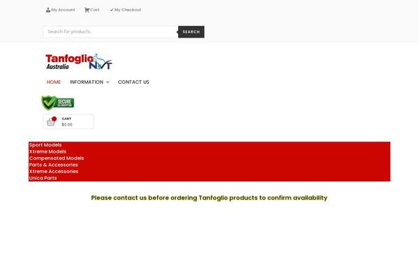 tanfoglio.com.au site used Woovina