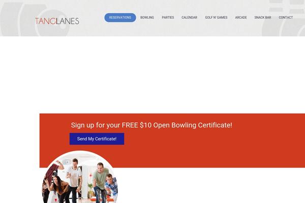 Bowl-wp theme site design template sample