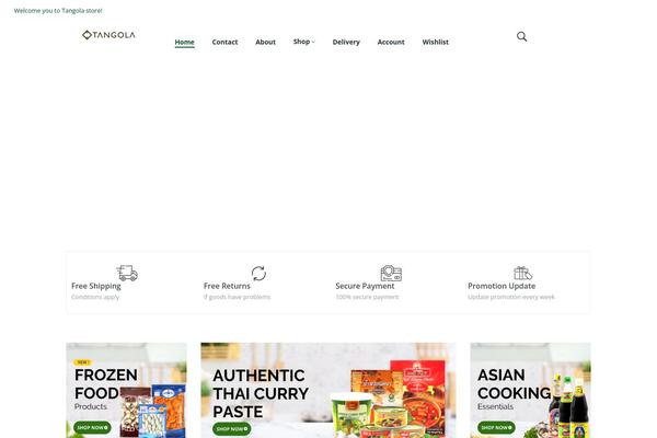 Ecolife theme site design template sample