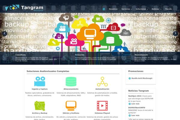 Silverscreen theme site design template sample