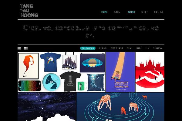 Lekker theme site design template sample