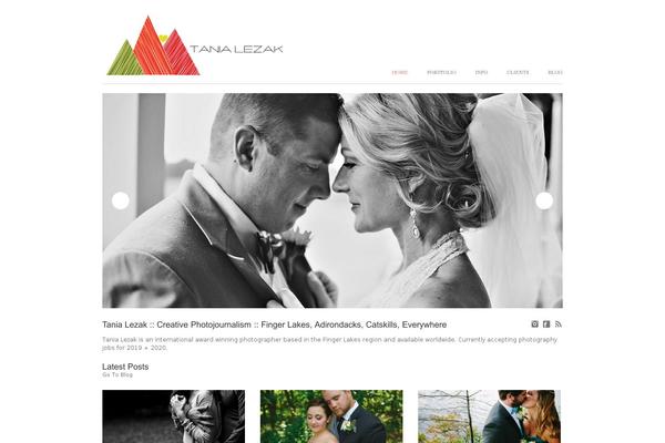 Rue theme site design template sample