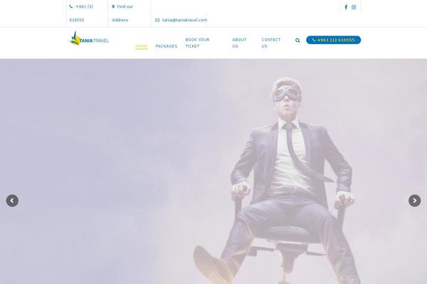 Altair theme site design template sample