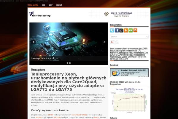 tanieprocesory.pl site used Techbits