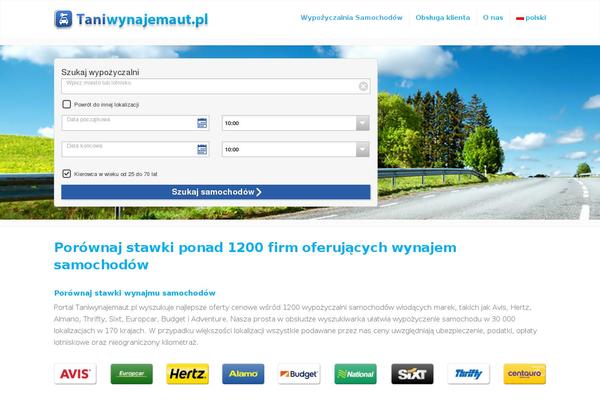 Impreza theme site design template sample