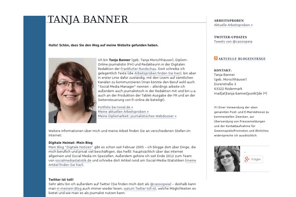 blog.txt theme site design template sample