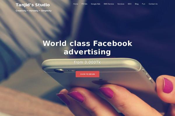 Sydney theme site design template sample