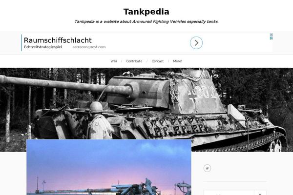 Lovecraft theme site design template sample