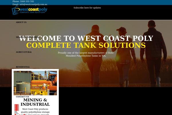 Impreza theme site design template sample