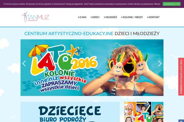 KadenceWP theme site design template sample