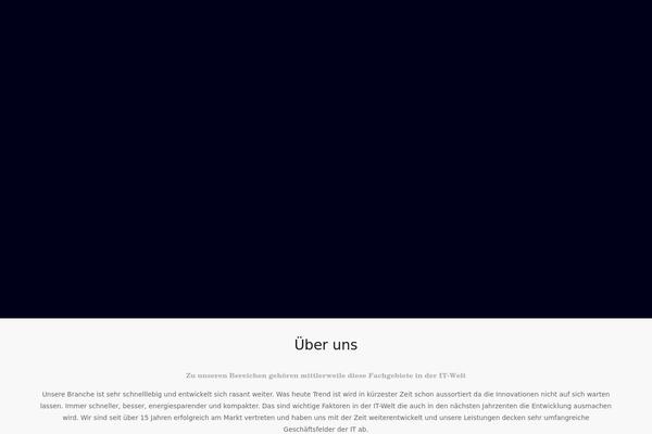 BeTheme Child theme site design template sample