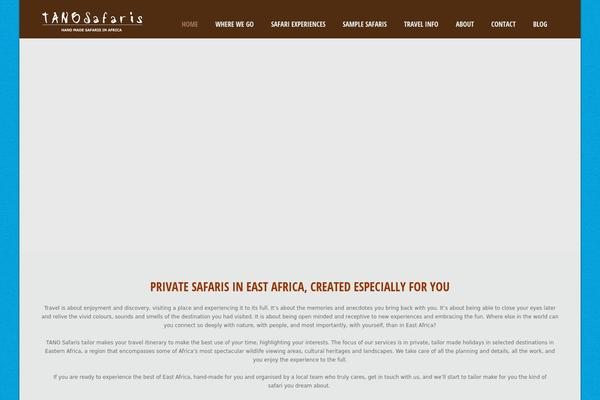 Solitudo theme site design template sample