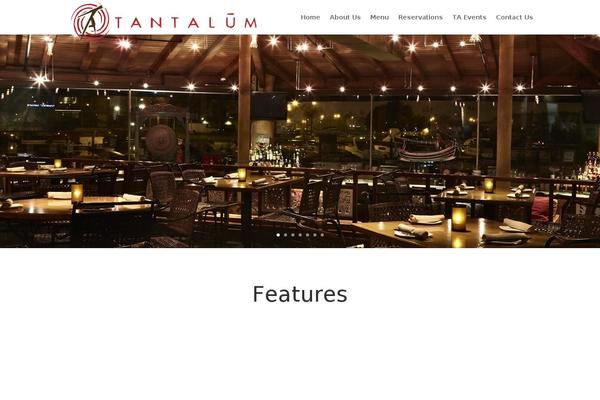 Pronto theme site design template sample