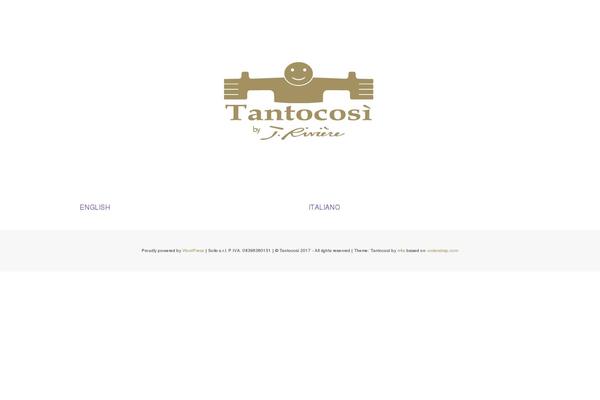 tantocosi.it site used N4o-understrap