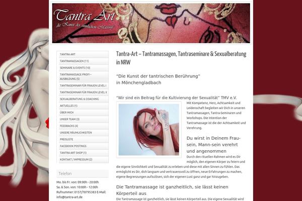 Tempera theme site design template sample