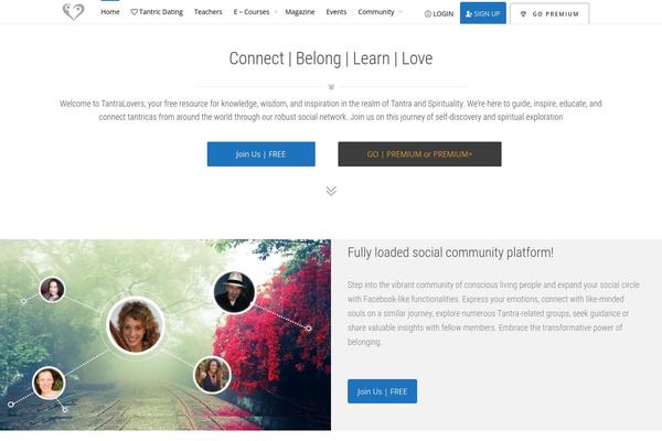 Site using Wp-social plugin
