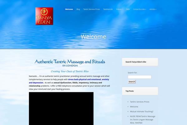 Divi Child theme site design template sample