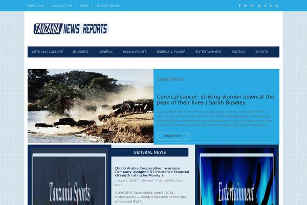 Site using Facebook Like Box plugin
