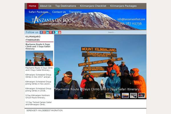 Site using Slide-anything plugin