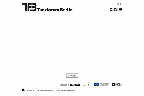 tanzforumberlin.de site used Tanzforum-berlin