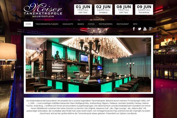 Soundwave theme site design template sample
