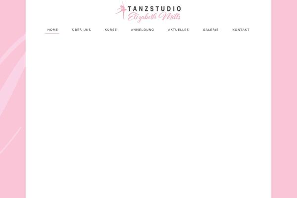 Vibez theme site design template sample