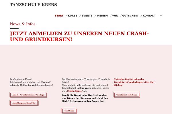 Site using Designthemes-class-addon plugin