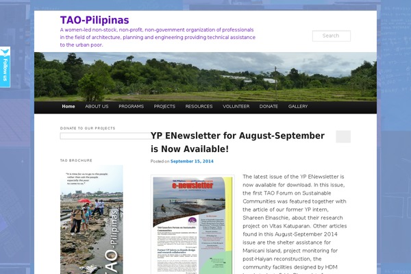 tao-pilipinas.org site used Kyma