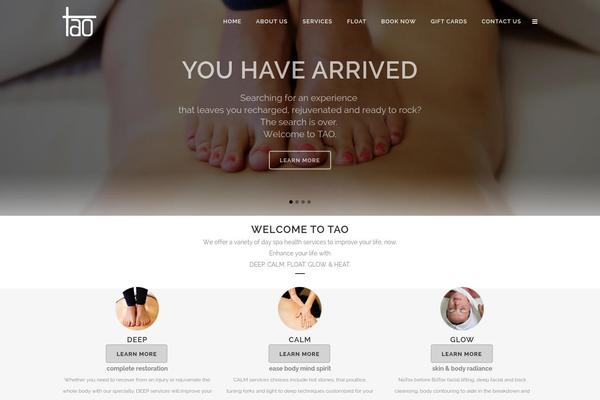 Bridge theme site design template sample