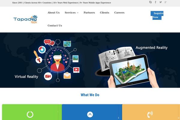 Site using Flip-boxes plugin