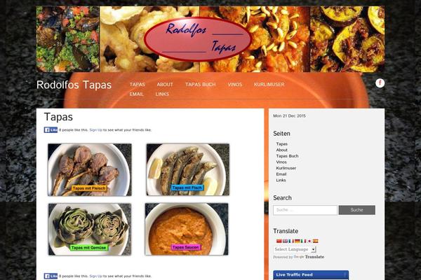 Site using Smooth Scroll Up plugin