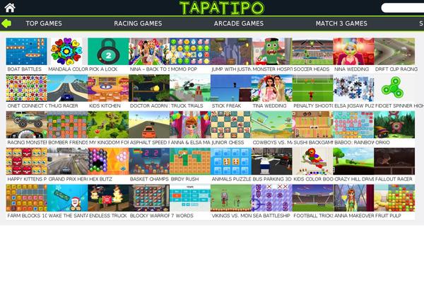 tapatipo theme websites examples