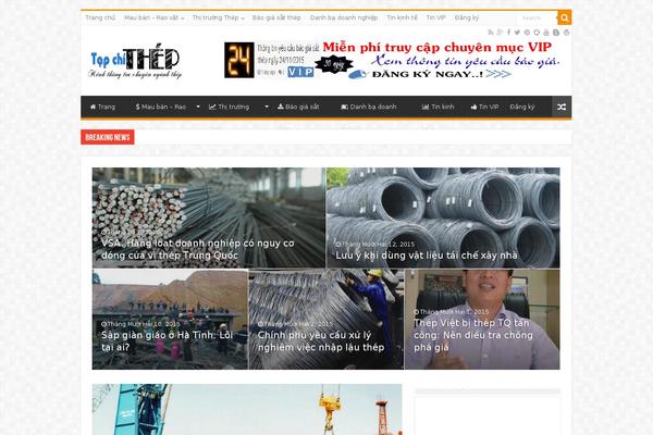Sahifa theme site design template sample