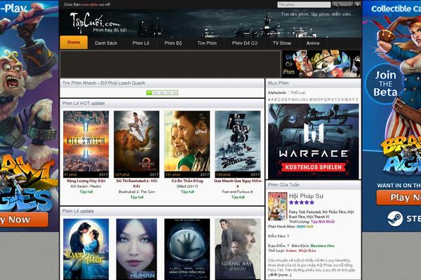 Site using Wp-anime plugin