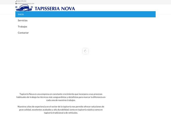 Impreza theme site design template sample