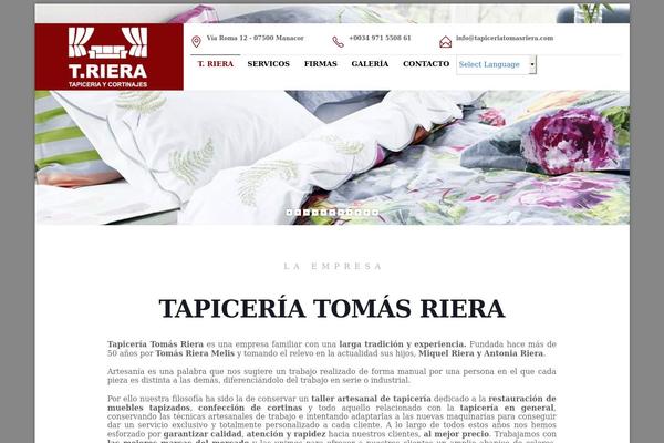 Easyweb theme site design template sample