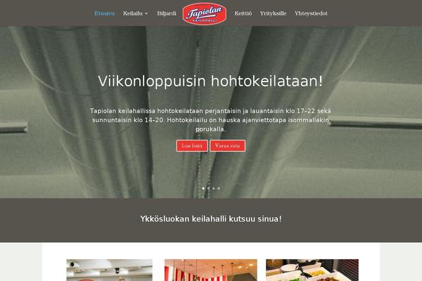 Site using Simple Responsive Slider plugin