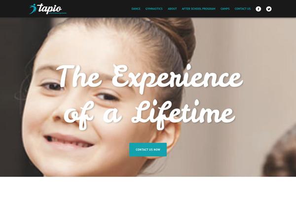 Twentytwentyone-child theme site design template sample