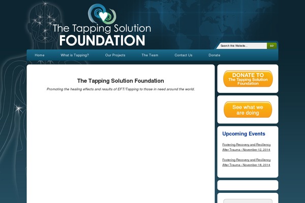 tappingsolutionfoundation.org site used New-tic
