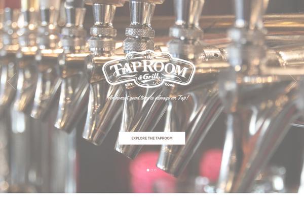 The Flavour theme site design template sample