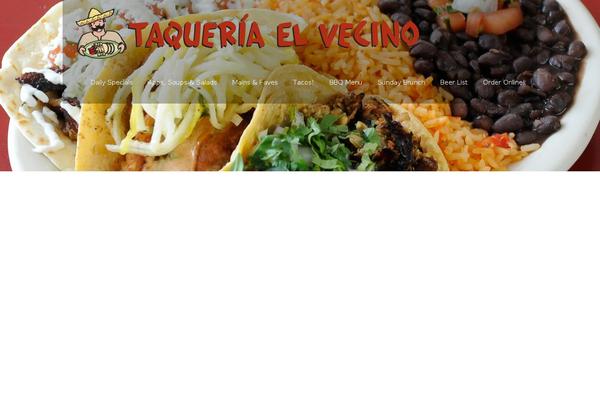 taqueriaelvecino.com site used Skt-restaurant-pro