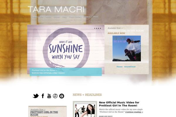 Lucille theme site design template sample